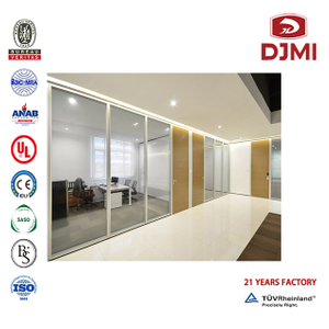 Environmental-Friendly Office Partition Door With Glass