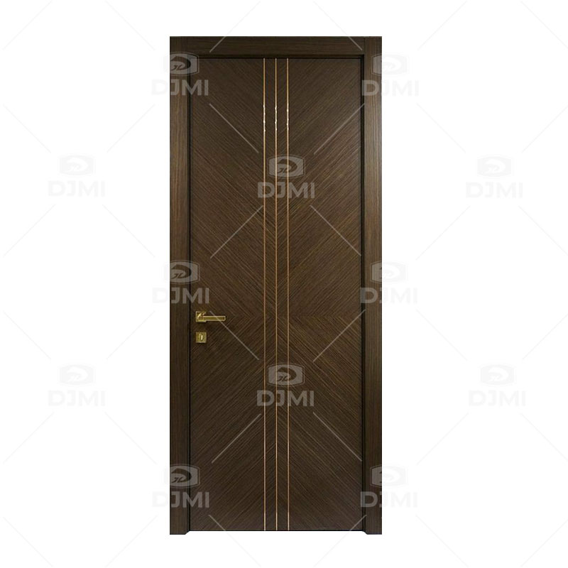 6 Panel Zinc External Fire Wood Door