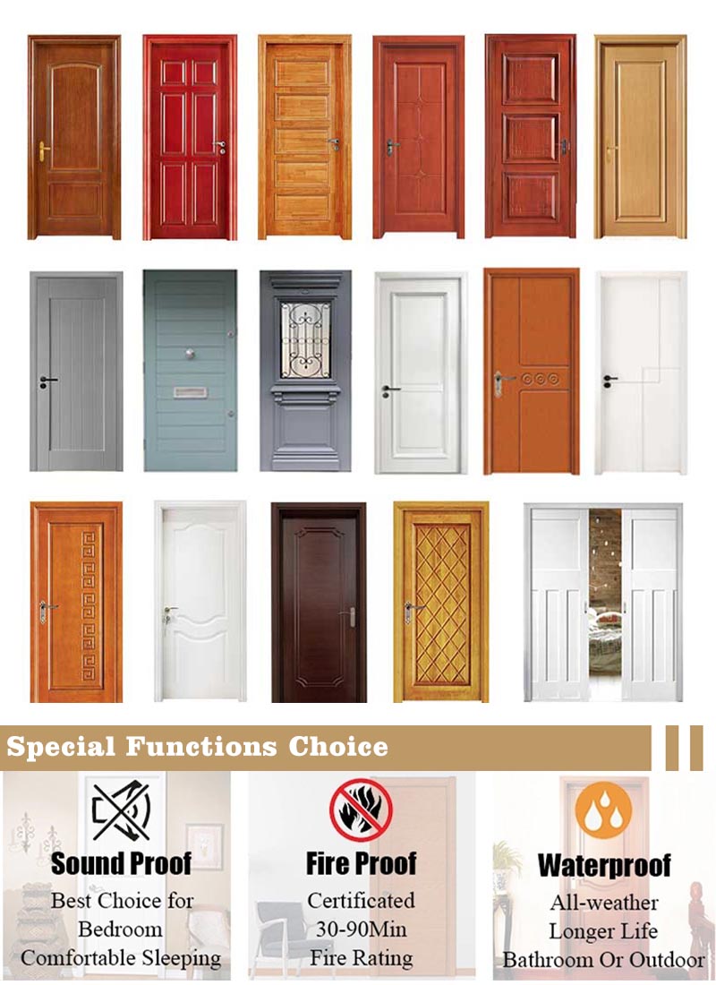 Painting Composite Wood Door for Hotel - Buy Composite Wood Door, Hotel