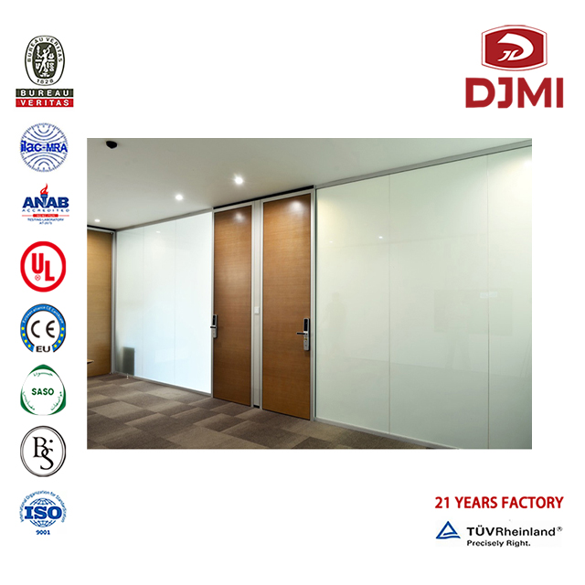Minimalist Office Partition Door With Glass