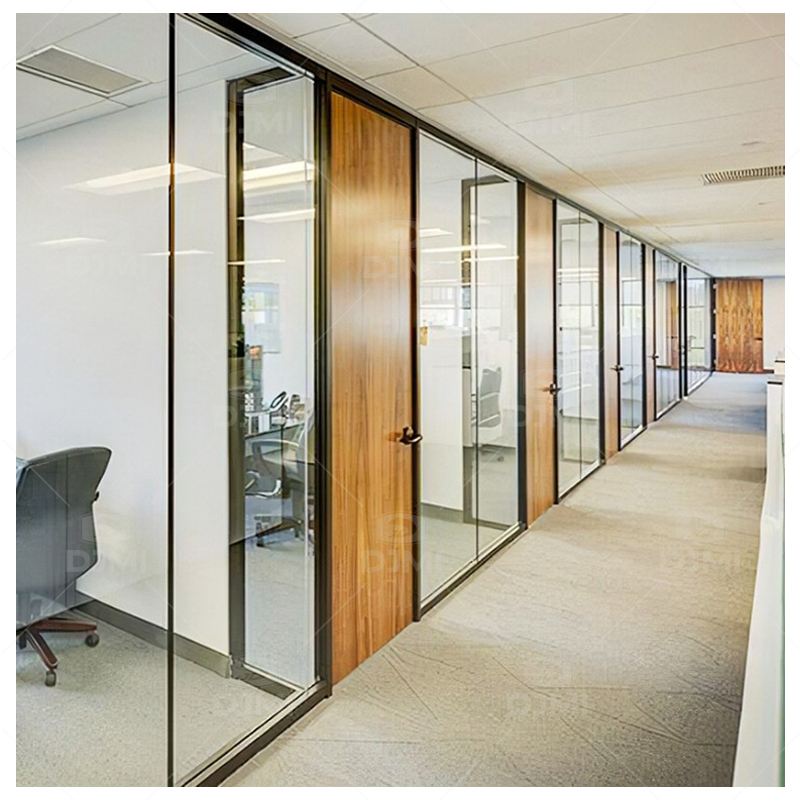 Customized Office Partition Door With Glass